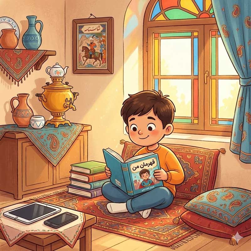 نقش داستان‌های قهرمانان واقعی در تقویت عزت نفس کودکان نشر کتابک